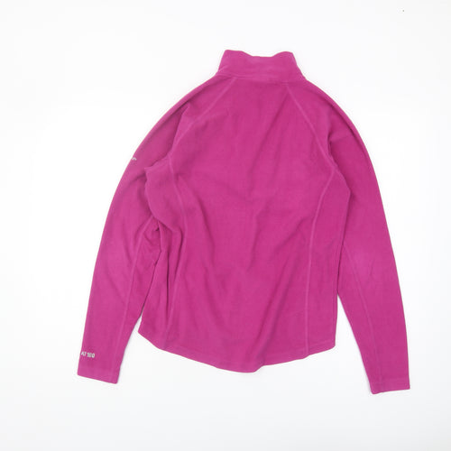 Trespass Women's Pink Fleece Sweatshirt M Zip