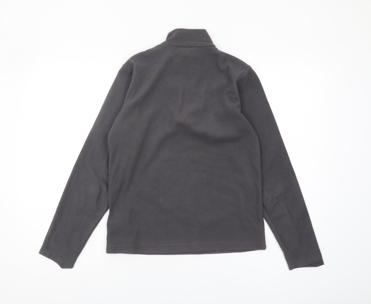Mountain Warehouse Boys Grey Fleece Sweatshirt, Size 11-12, 1/2 Zip