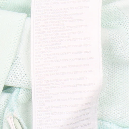 Nike Unisex Green Polo Shirt M Short Sleeve Casual