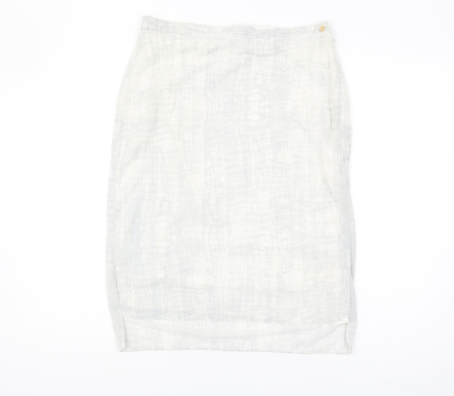 Calvin Klein Women's White Pencil Skirt Size 16