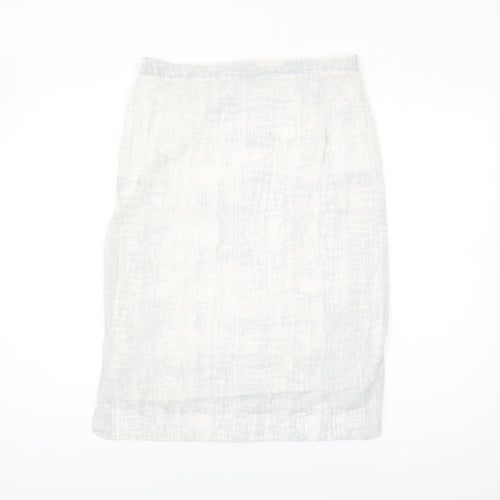 Calvin Klein Women's White Pencil Skirt Size 16