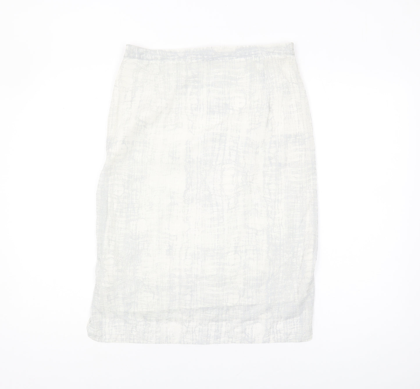 Calvin Klein Women's White Pencil Skirt Size 16