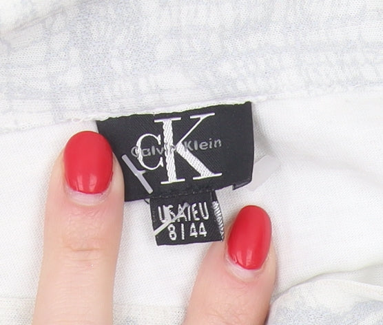 Calvin Klein Women's White Pencil Skirt Size 16