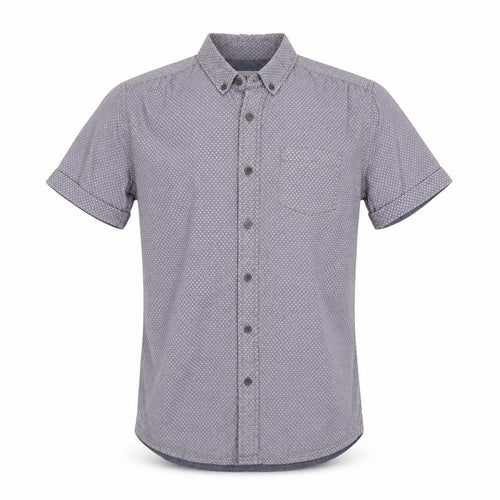 SoulCal Men's Grey XS Short Sleeve Button-Up Shirt