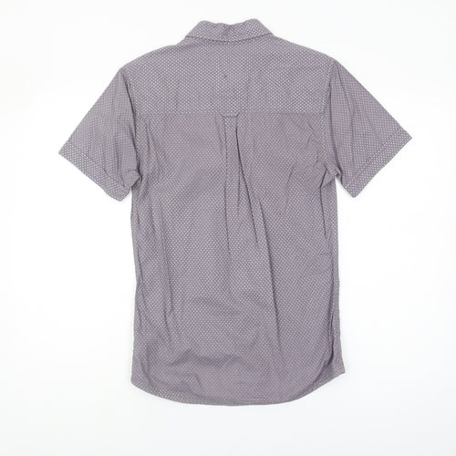 SoulCal Men's Grey XS Short Sleeve Button-Up Shirt