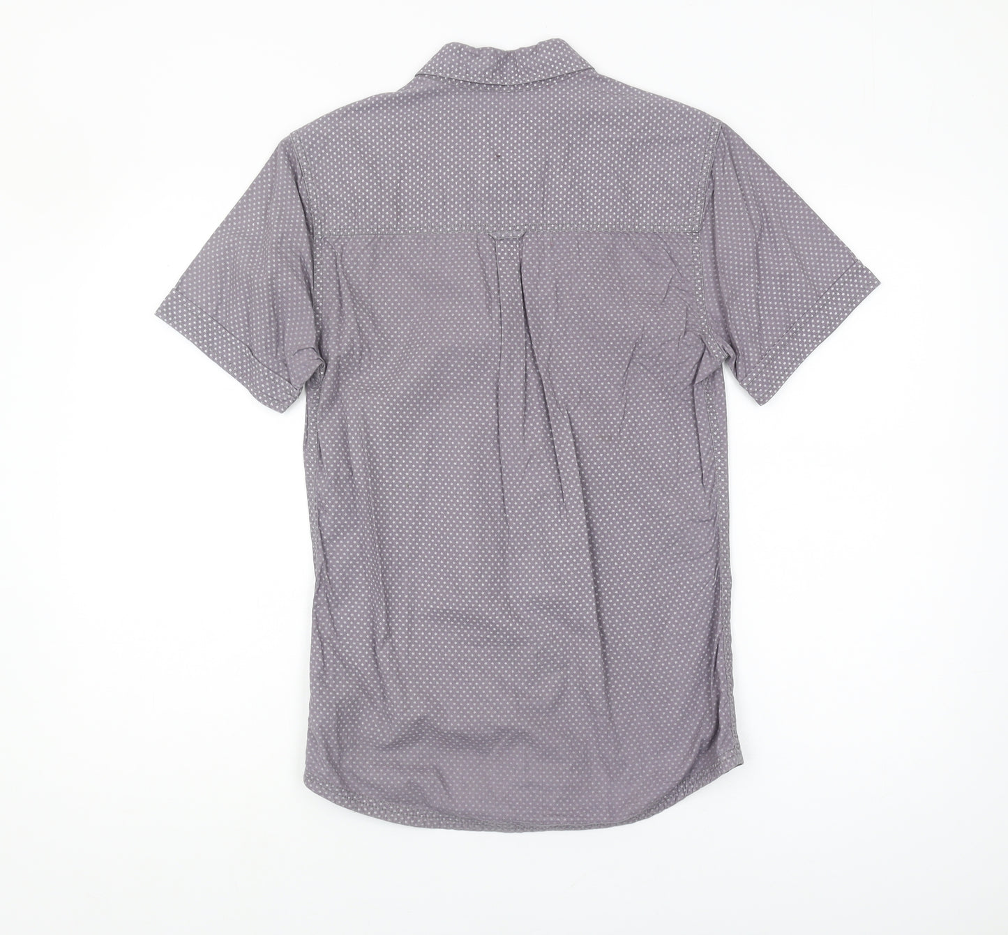 SoulCal Men's Grey XS Short Sleeve Button-Up Shirt
