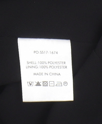 Hush Women's Black Sleeveless Halter Dress Size 8