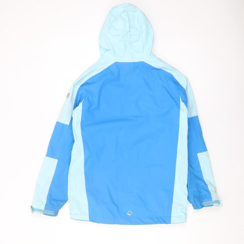 Regatta Boys Blue Waterproof Jacket 11-12 Years Hooded
