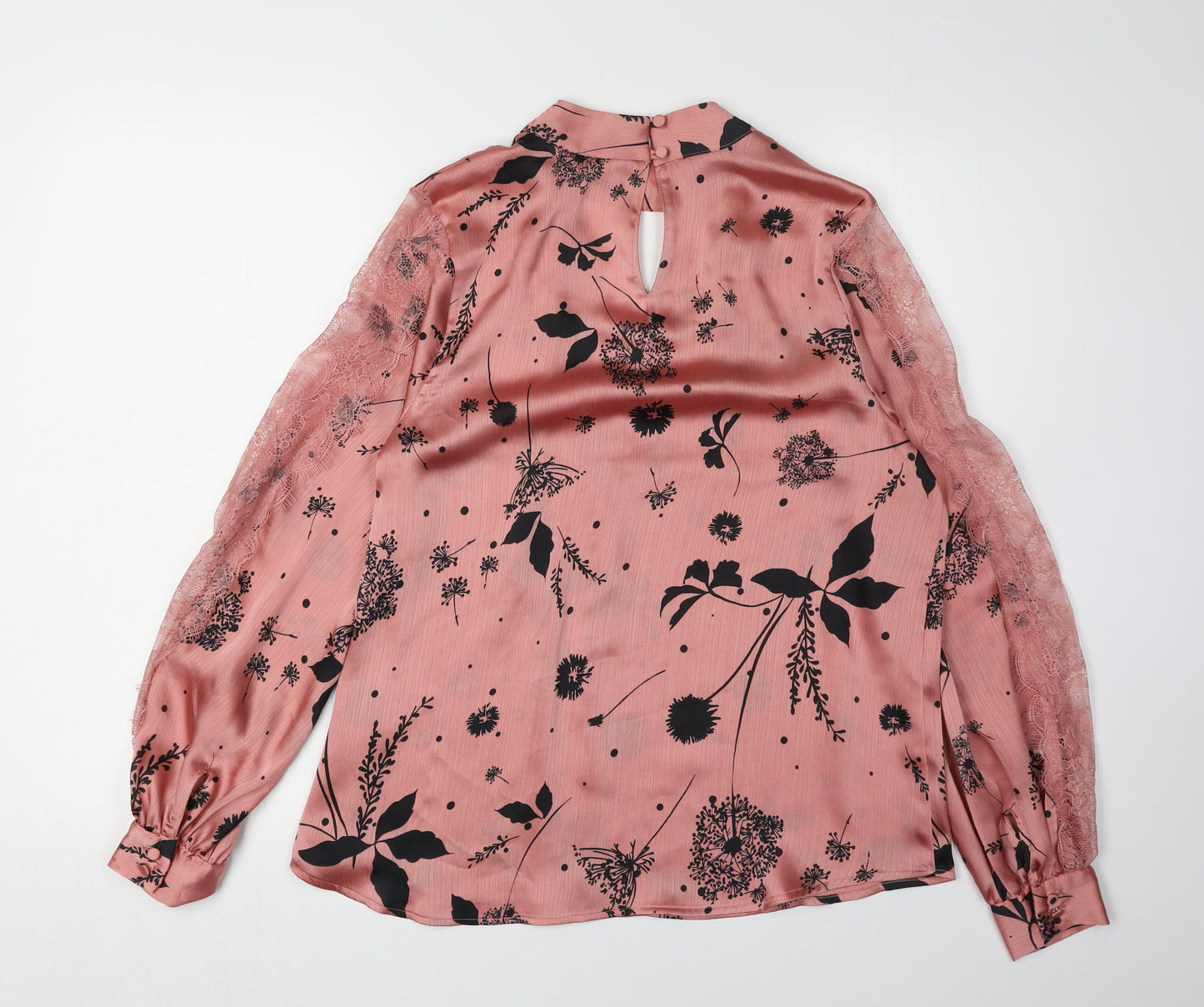 Next Women's Pink Floral Blouse Size 8