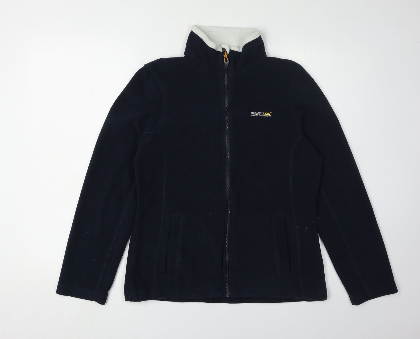 Regatta Women's Black Fleece Jacket Size 10 Regular Fit