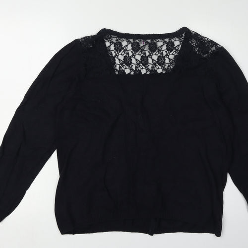 Marks and Spencer Women's Black Cardigan, Size 18