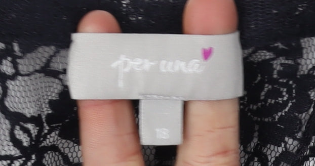 Marks and Spencer Women's Black Cardigan, Size 18