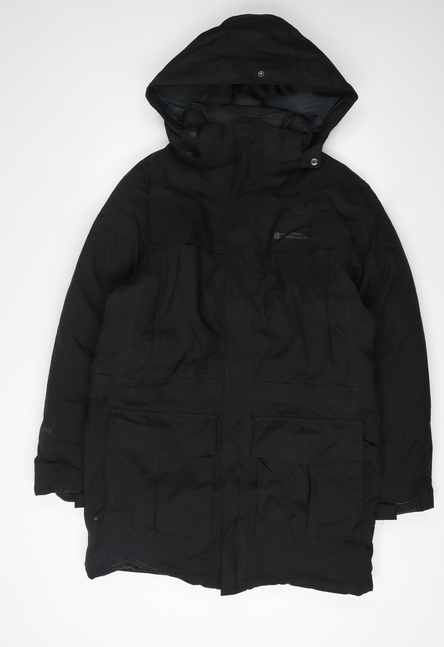 Mountain Warehouse Men's Black Parka Coat Size S