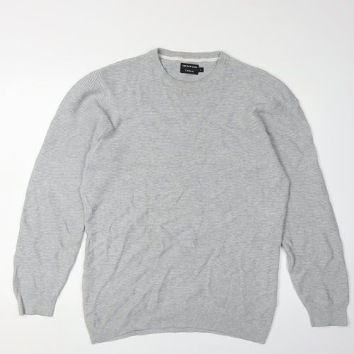 Greenwoods Men's Grey Pullover Jumper L