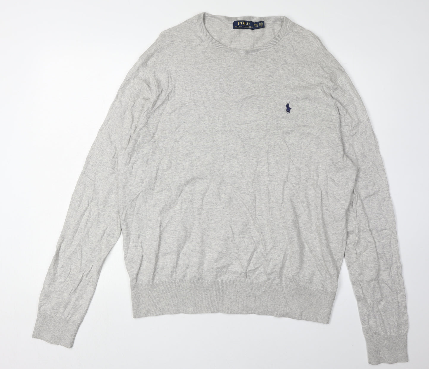 Polo Ralph Lauren Men's Grey 2XL Pullover Jumper