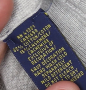 Polo Ralph Lauren Men's Grey 2XL Pullover Jumper