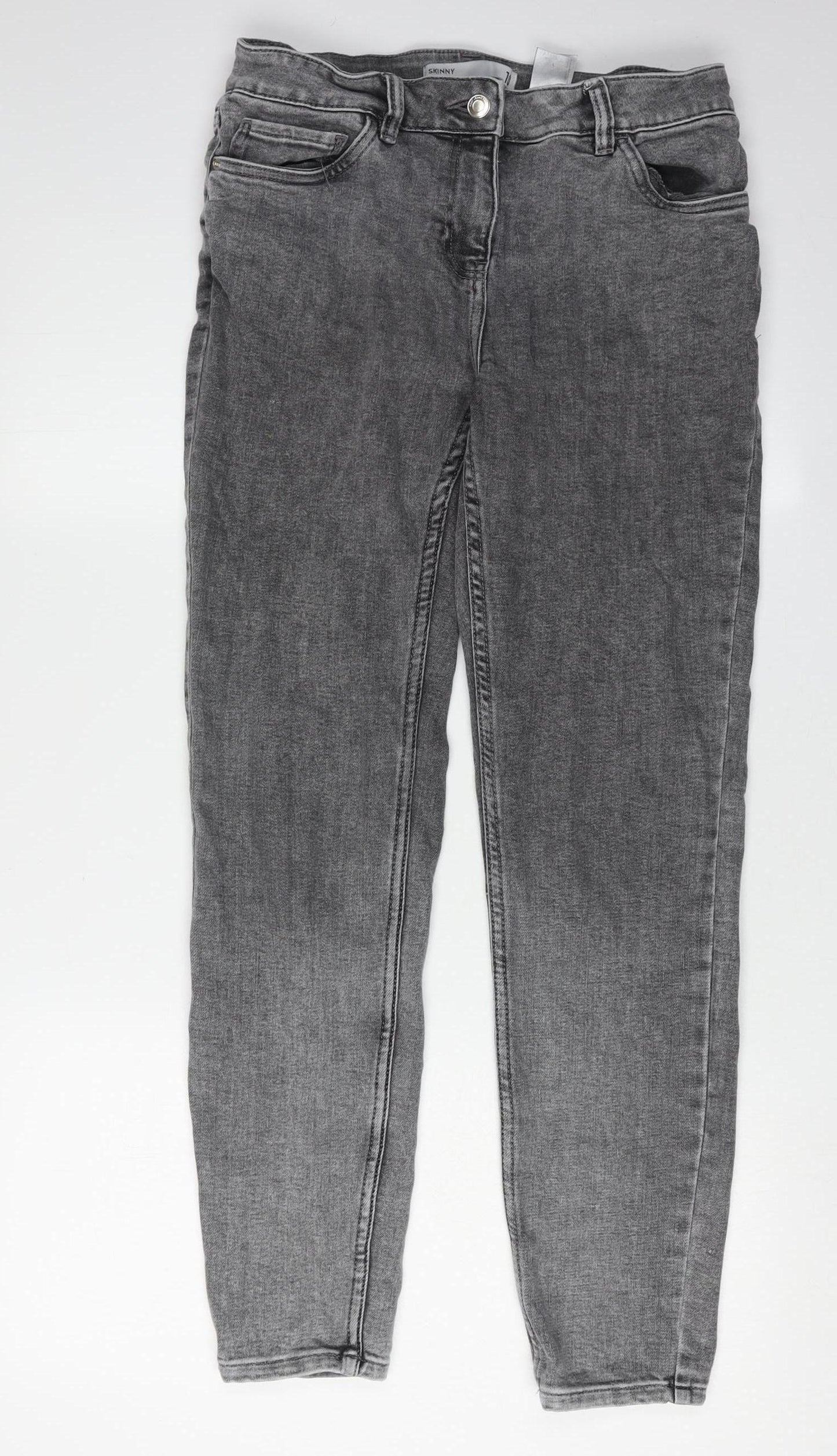 Next Women's Grey Skinny Jeans Size 10