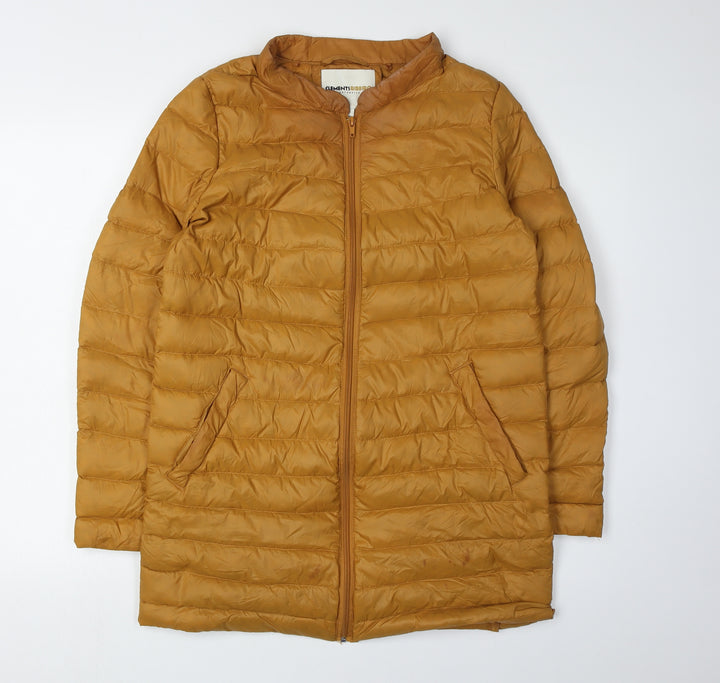 Clements Ribeiro Women's Brown Puffer Jacket Size S