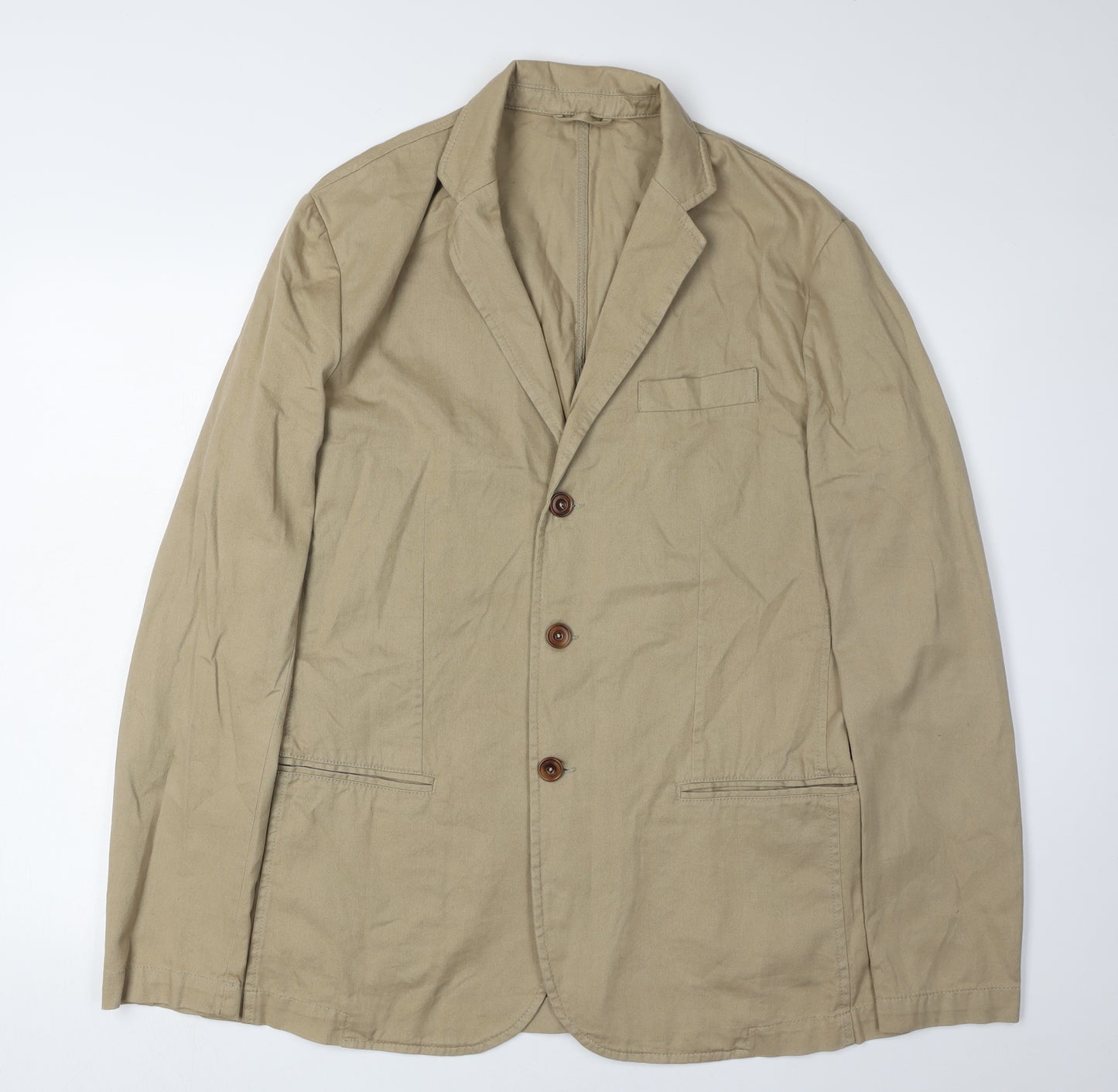 River Island Men's Beige XL Blazer Jacket