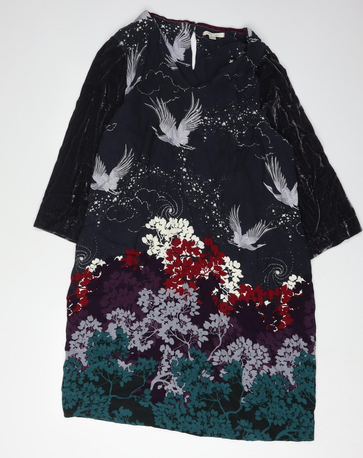 White Stuff Women’s Multicoloured Animal Print Dress