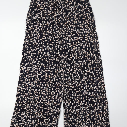 Mint Velvet Women's Multicoloured Floral Trousers Size 8