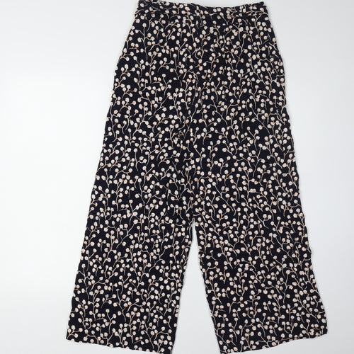 Mint Velvet Women's Multicoloured Floral Trousers Size 8