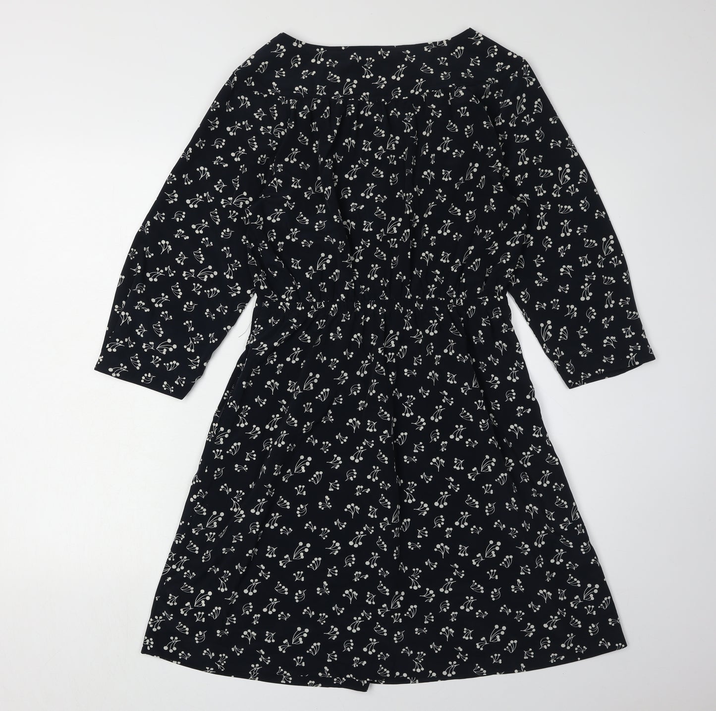 Gap Women's Black Floral Shift Dress XS