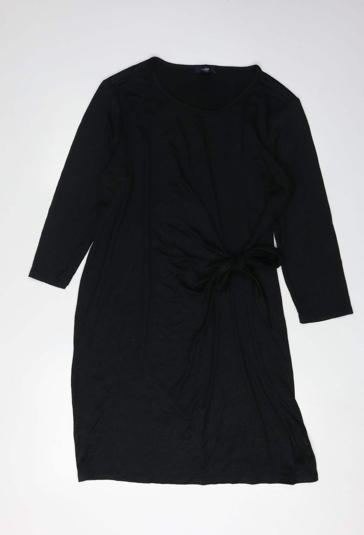 Gap Women's Black Knee Length Shift Dress - L