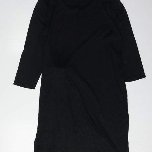 Gap Women's Black Knee Length Shift Dress - L