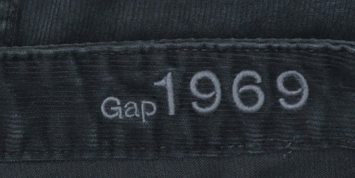 Gap Women's Black Corduroy Skirt Size 12