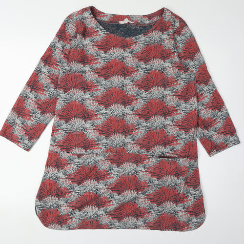 White Stuff Women's Red Multicoloured Floral Dress