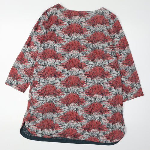 White Stuff Women's Red Multicoloured Floral Dress