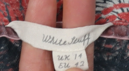 White Stuff Women's Red Multicoloured Floral Dress