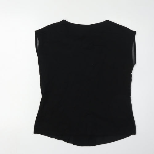 Boden Women's Black Sleeveless Scoop Neck Top Size 12