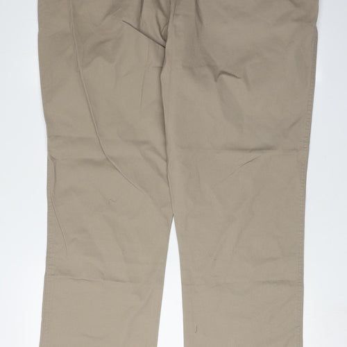 Cotton Traders Men's Beige Chino Trousers Size 42