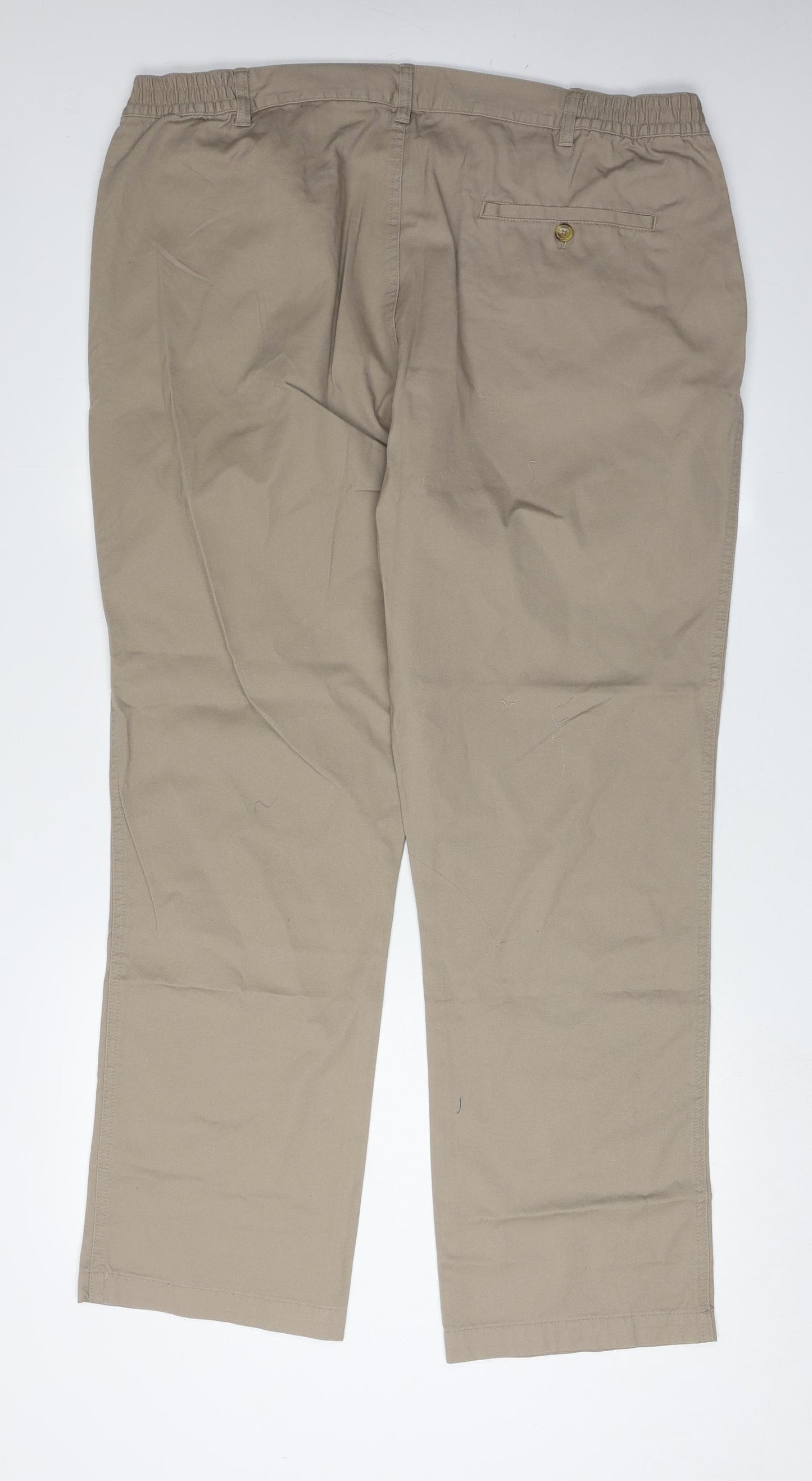 Cotton Traders Men's Beige Chino Trousers Size 42