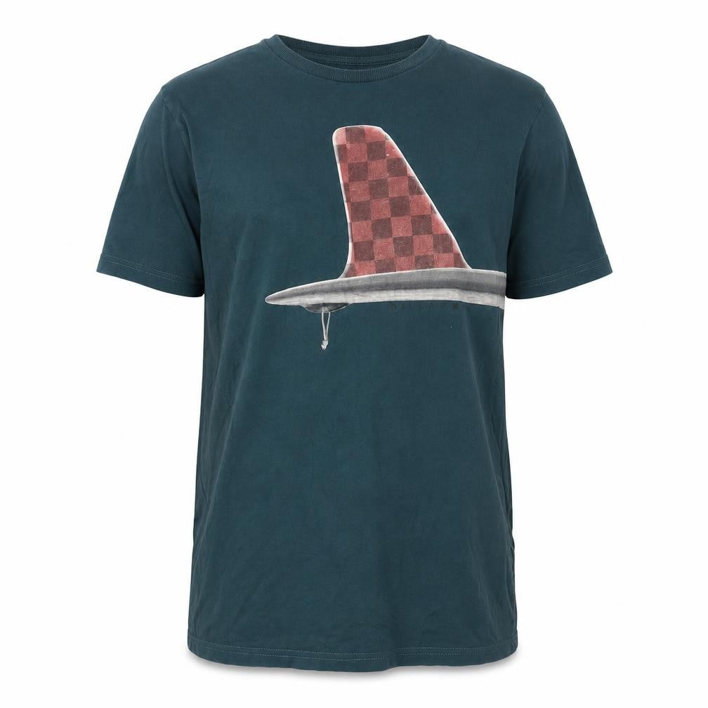 Billabong Men's Green Graphic Print T-Shirt Size 16