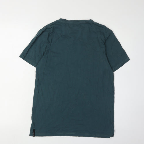 Billabong Men's Green Graphic Print T-Shirt Size 16