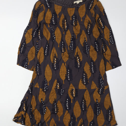 White Stuff Women's Multicoloured Geometric Dress