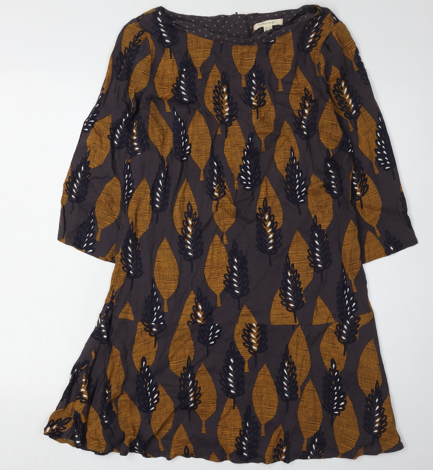 White Stuff Women's Multicoloured Geometric Dress