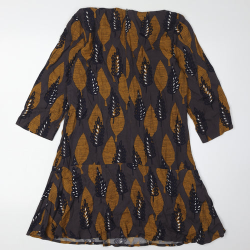 White Stuff Women's Multicoloured Geometric Dress