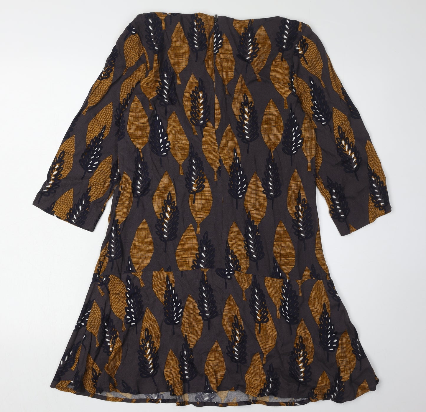 White Stuff Women's Multicoloured Geometric Dress