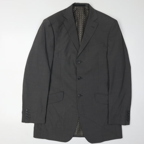 Marks and Spencer Grey Men's Suit Jacket 38L