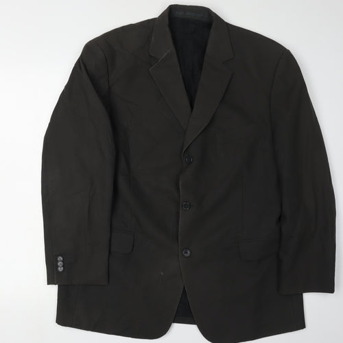 Scott & Taylor Men's Black Classic Blazer Size 42S