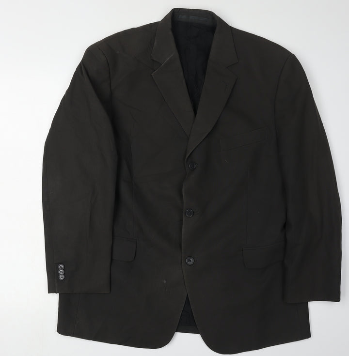 Scott & Taylor Men's Black Classic Blazer Size 42S
