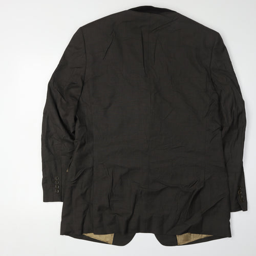 Racing Green Men's Brown Blazer - 42R