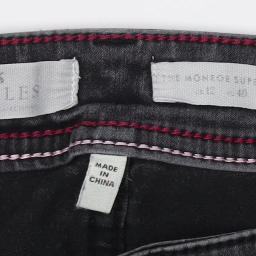 Joules Women's Black Skinny Jeans Size 12