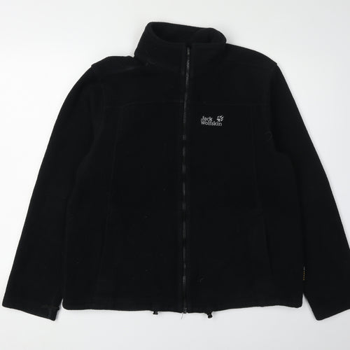 Jack Wolfskin Men's Black Fleece Jacket Size L