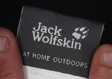 Jack Wolfskin Men's Black Fleece Jacket Size L