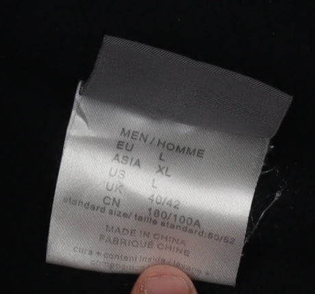 Jack Wolfskin Men's Black Fleece Jacket Size L